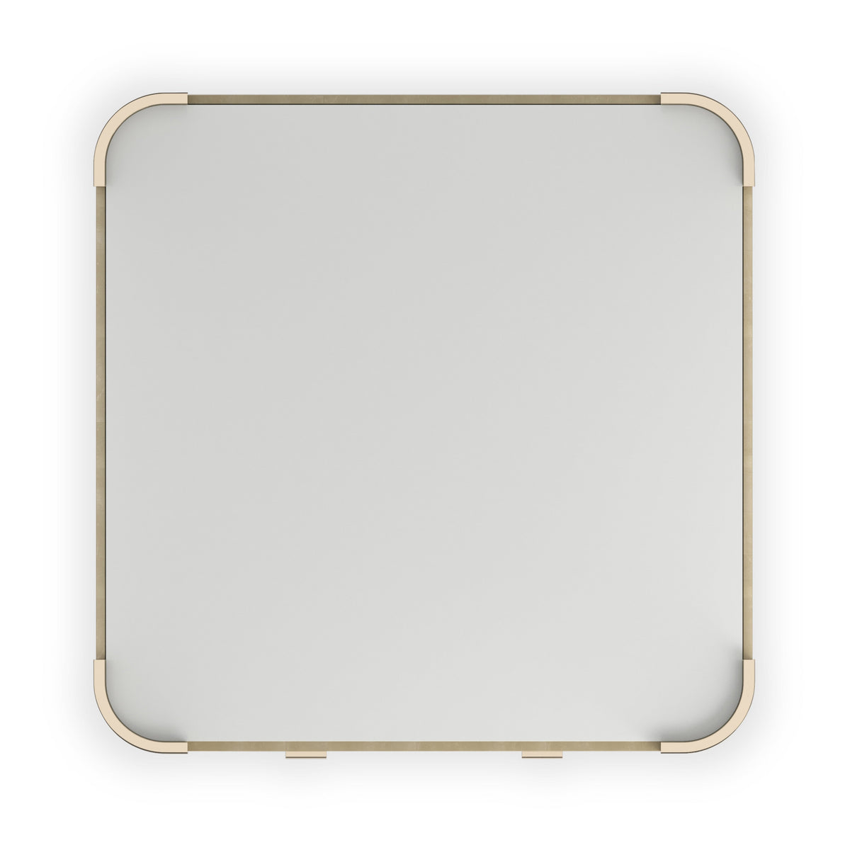 Caracole Love Square Cocktail Table – side view – Lusso Furniture Miami