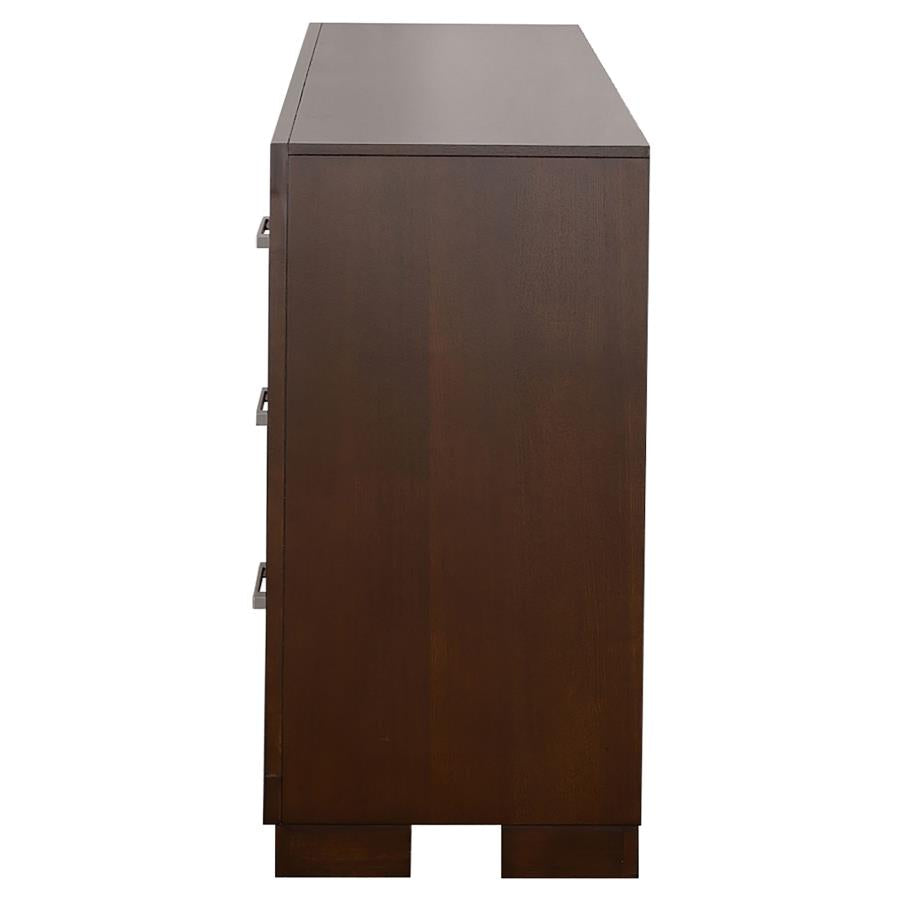 Jessica 6-drawer Dresser Cappuccino-zoom-5