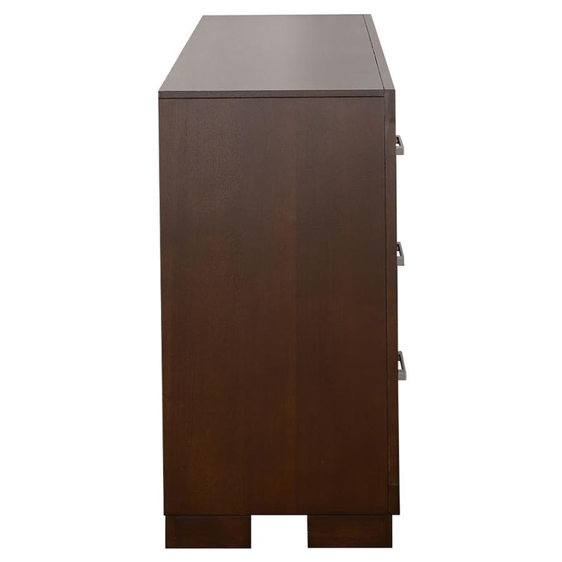 Jessica 6-drawer Dresser Cappuccino-zoom-