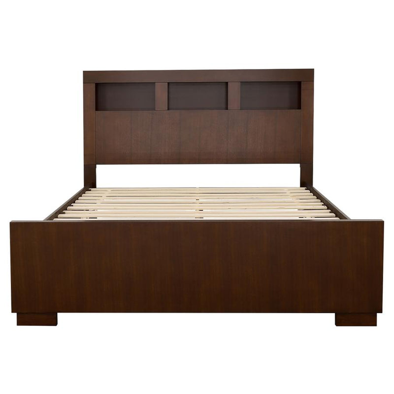 Jessica 4-piece Eastern King Bedroom Set Cappuccino-zoom-