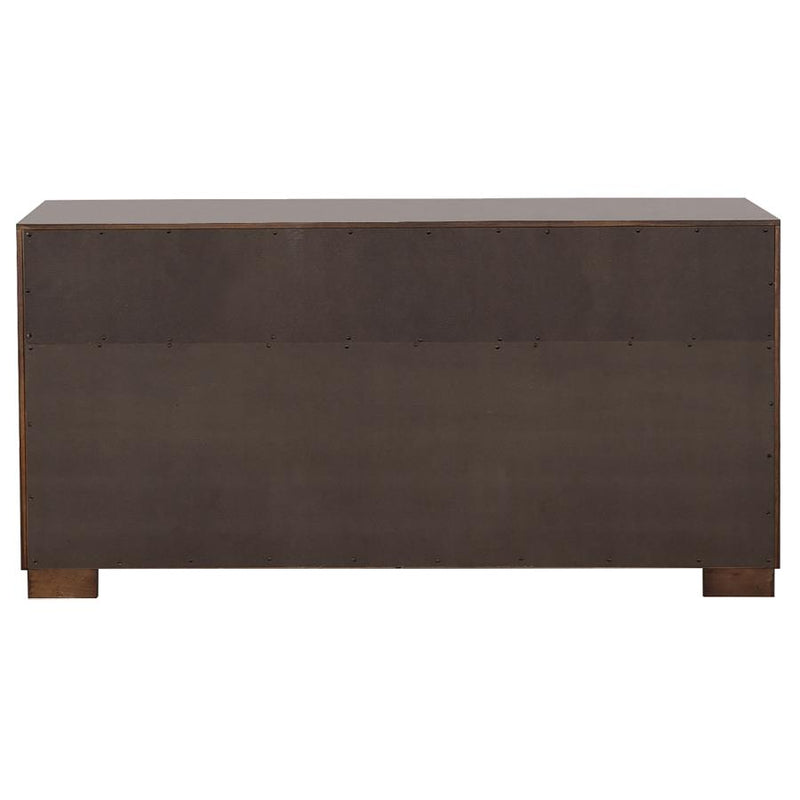 Jessica 4-piece Eastern King Bedroom Set Cappuccino-zoom-