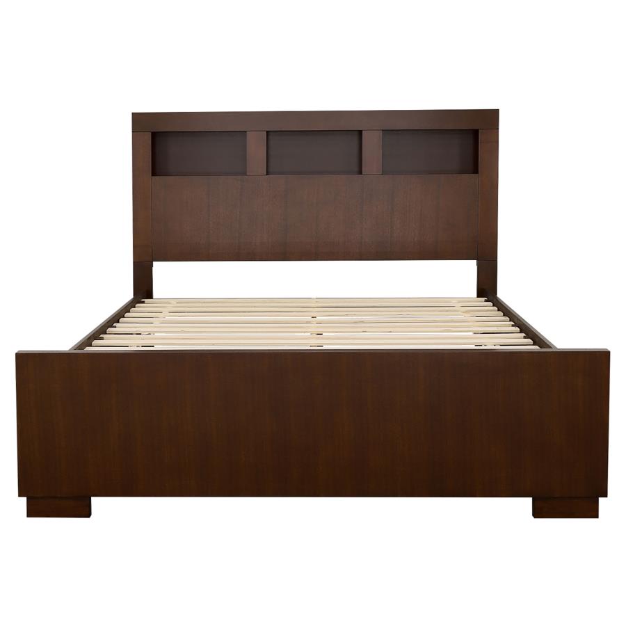 Jessica 4-piece California King Bedroom Set Cappuccino-4