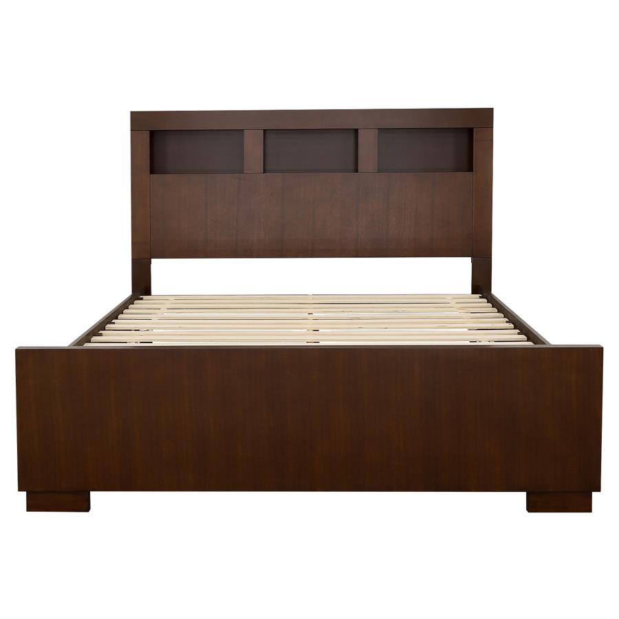 Jessica 4-piece Queen Bedroom Set Cappuccino-4