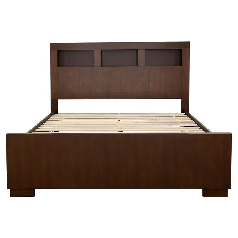 Jessica 4-piece Queen Bedroom Set Cappuccino-zoom-