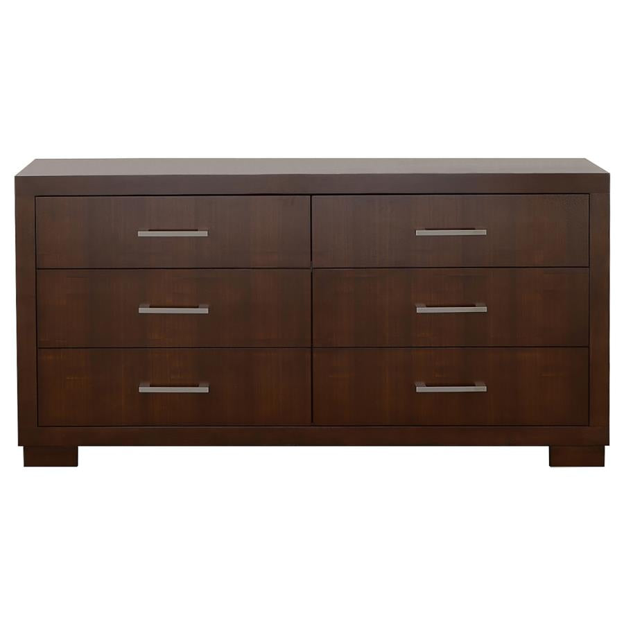Jessica 4-piece Queen Bedroom Set Cappuccino-10