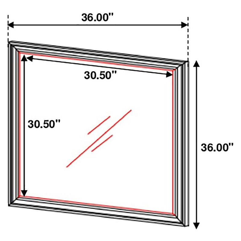 Sandy Beach 4-piece Queen Bedroom Set Cream White-zoom-