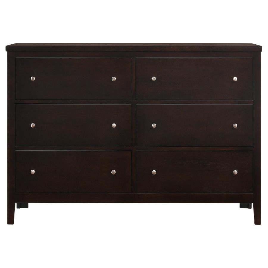 Carlton 4-piece Full Bedroom Set Cappuccino-zoom-9