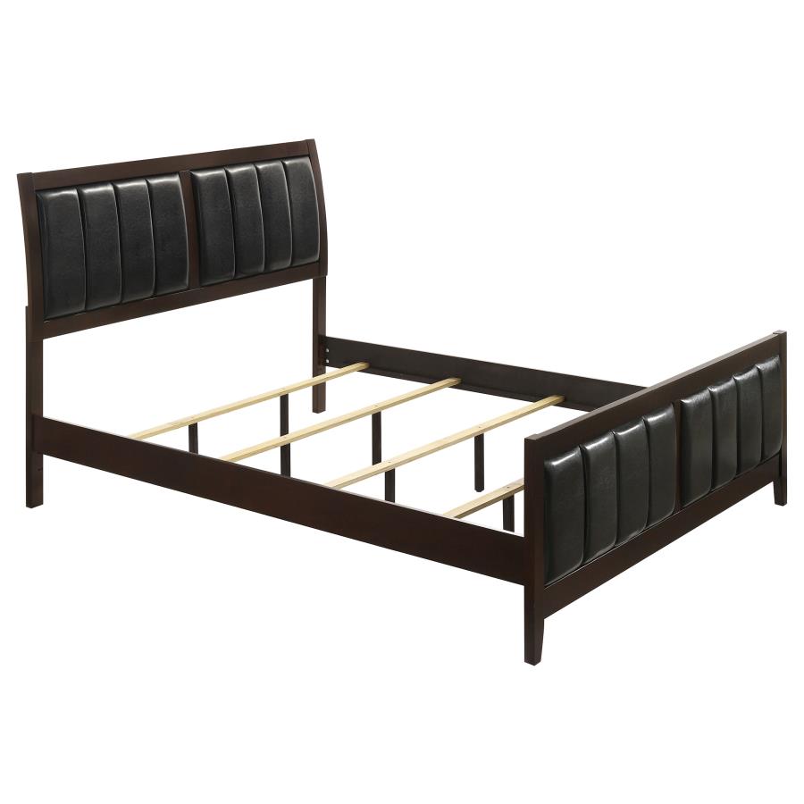 Carlton 5-piece Eastern King Bedroom Set Cappuccino-3