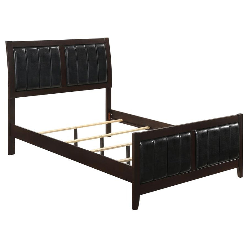 Carlton 5-piece California King Bedroom Set Cappuccino-zoom-