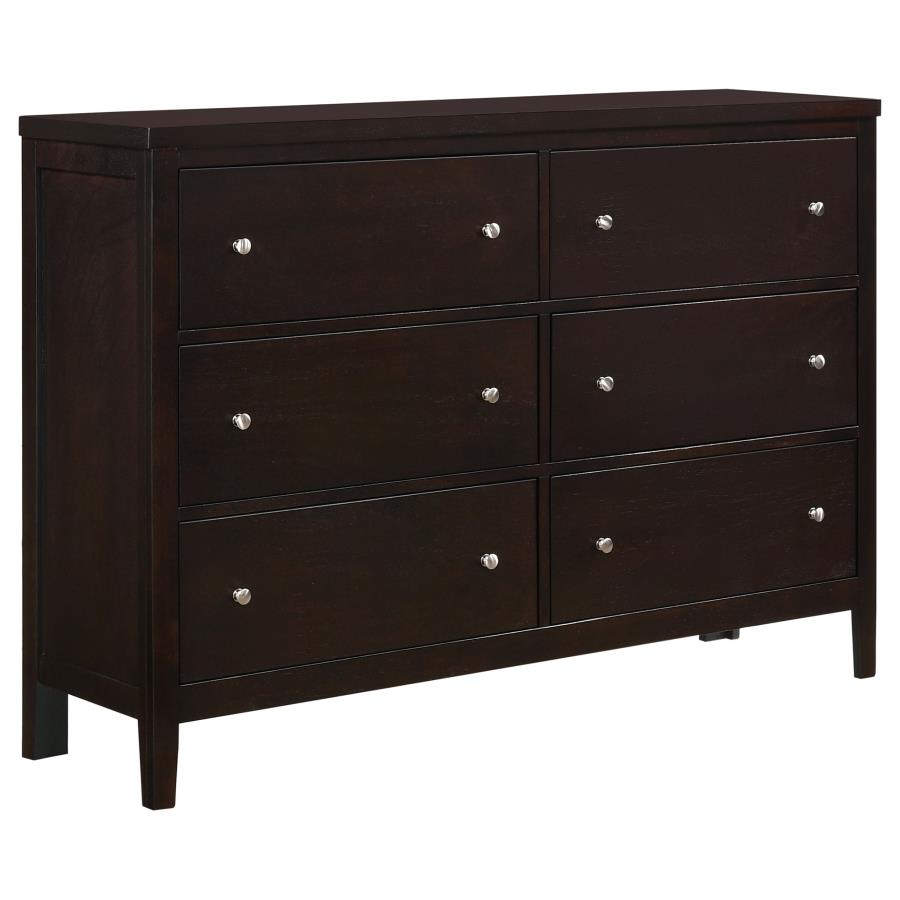 Carlton 4-piece Queen Bedroom Set Cappuccino-zoom-8