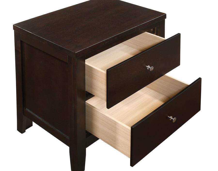 Carlton 4-piece Twin Bedroom Set Cappuccino-13