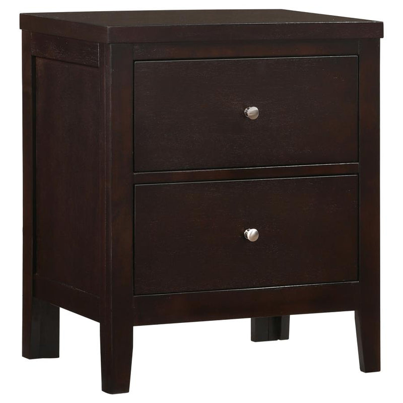 Carlton 5-piece Twin Bedroom Set Cappuccino-zoom-