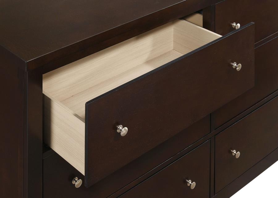 Carlton 6-drawer Dresser Cappuccino-11