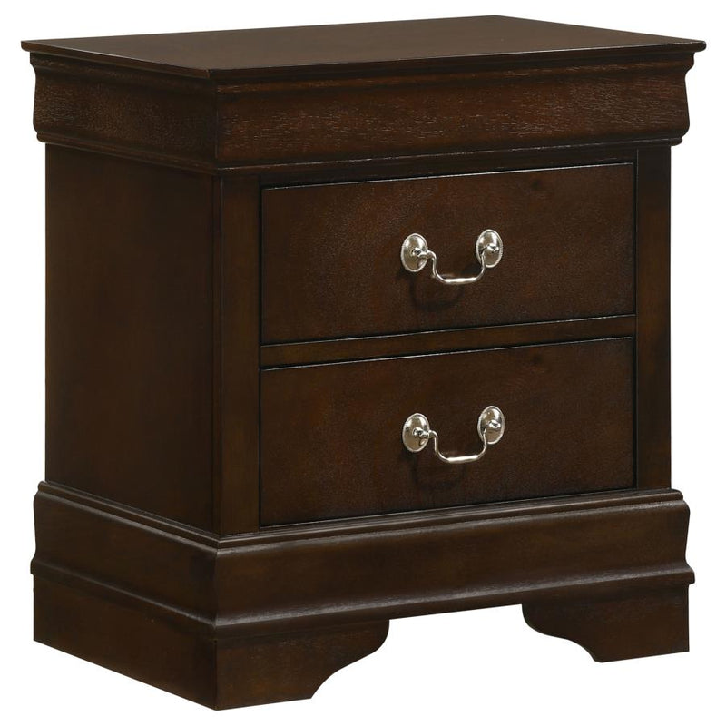 Louis Philippe 5-piece Full Bedroom Set Cappuccino-zoom-