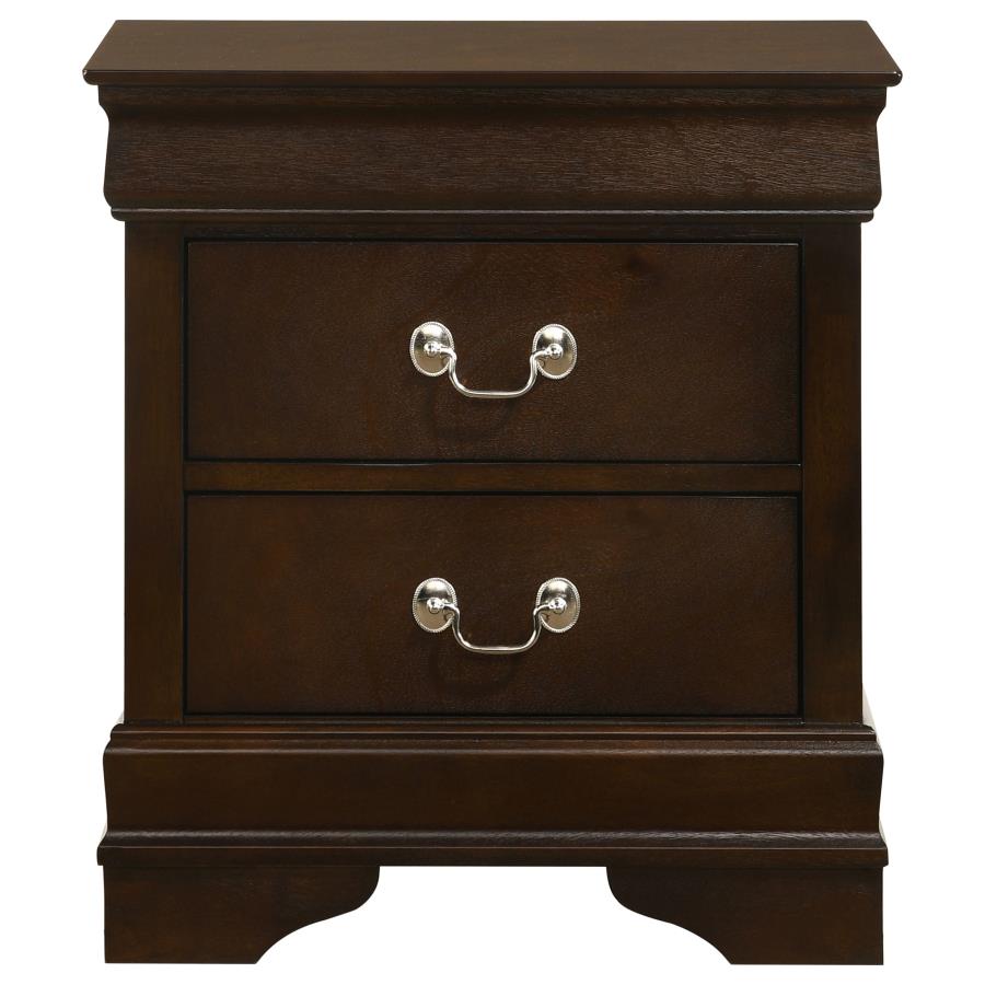 Louis Philippe 5-piece Eastern King Bedroom Set Cappuccino-6