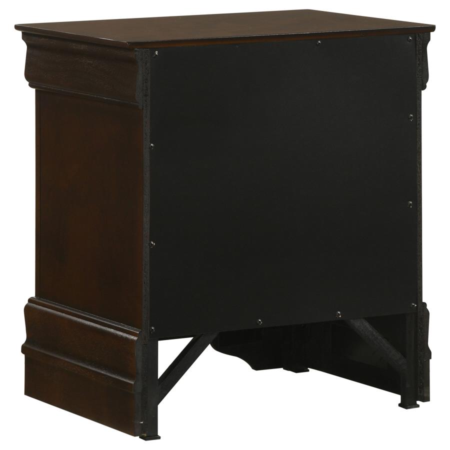 Louis Philippe 5-piece Eastern King Bedroom Set Cappuccino-7
