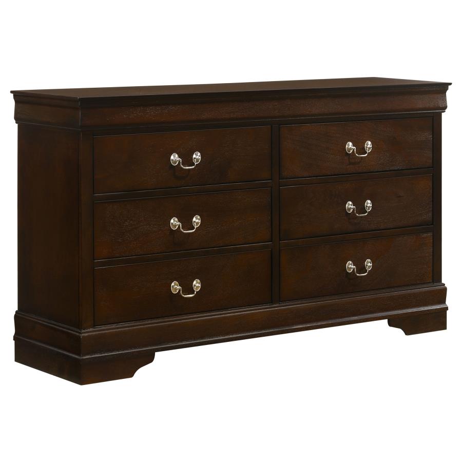 Louis Philippe 4-piece Queen Bedroom Set Cappuccino-zoom-8