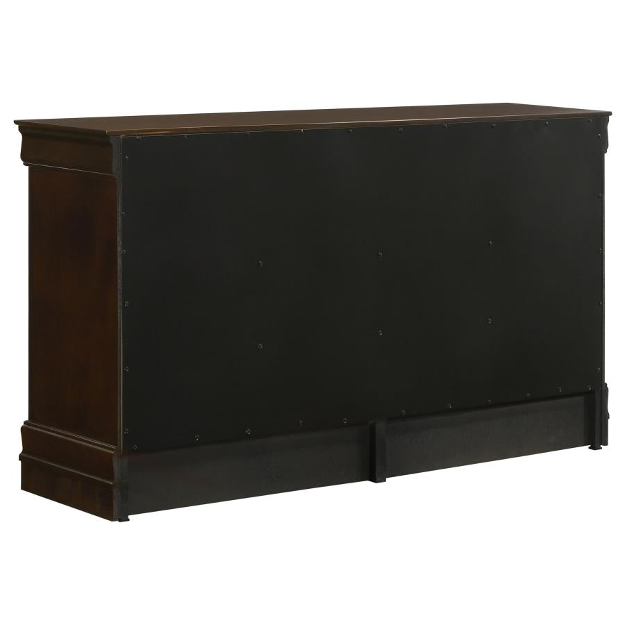 Louis Philippe 4-piece Queen Bedroom Set Cappuccino-10