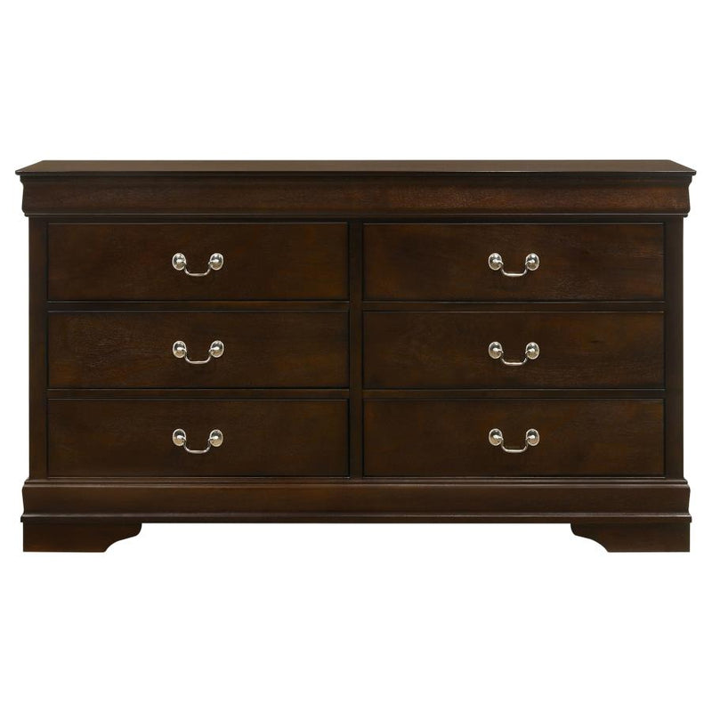 Louis Philippe 5-piece Queen Bedroom Set Cappuccino-zoom-