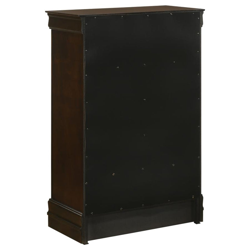 Louis Philippe 5-piece Queen Bedroom Set Cappuccino-zoom-