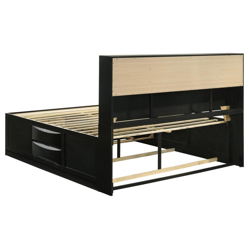 Briana 5-piece Eastern King Bedroom Set Black-zoom-