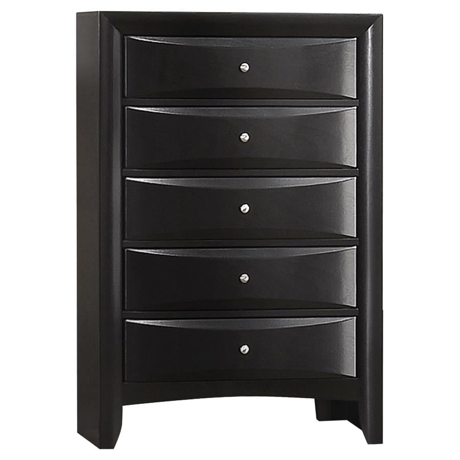 Briana 5-piece Eastern King Bedroom Set Black-zoom-9