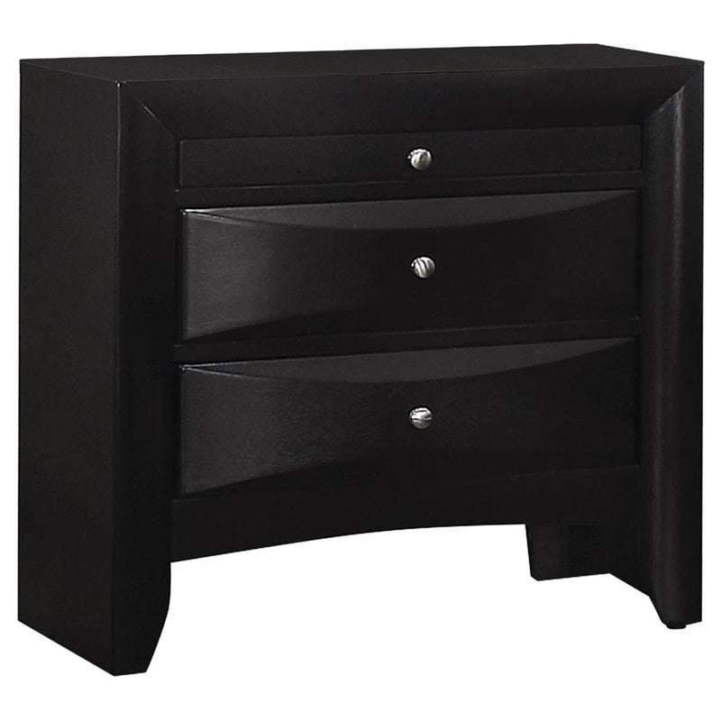 Briana 4-piece California King Bedroom Set Black-zoom-