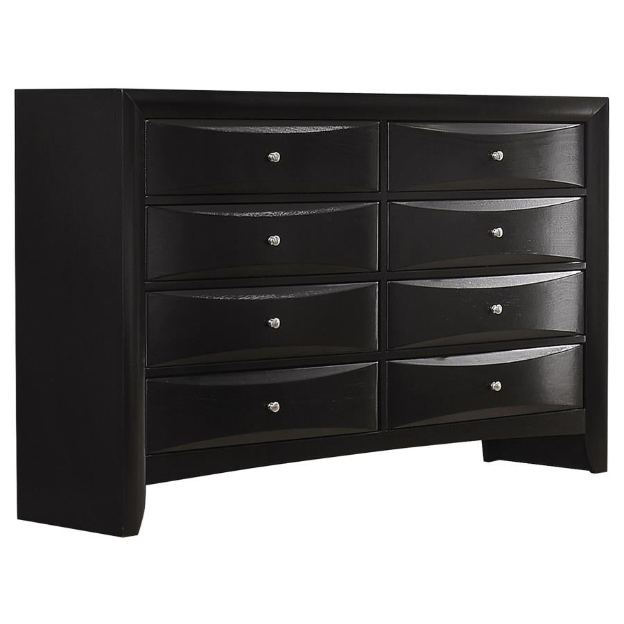 Briana 4-piece California King Bedroom Set Black-5