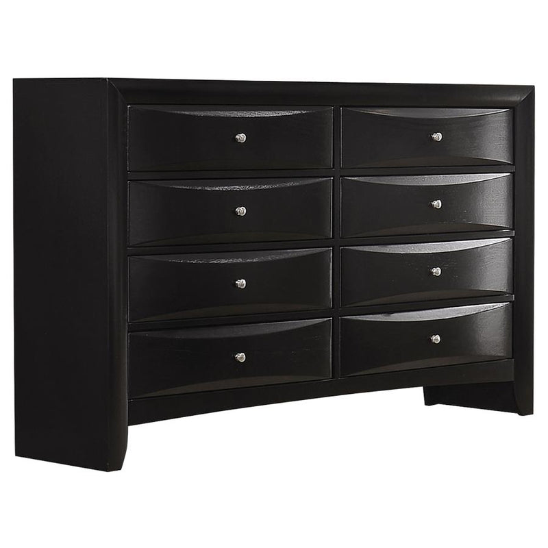 Briana 5-piece California King Bedroom Set Black-zoom-