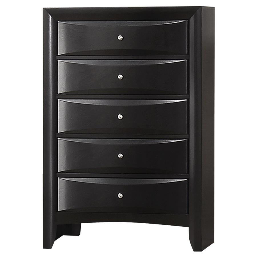 Briana 5-piece California King Bedroom Set Black-zoom-7