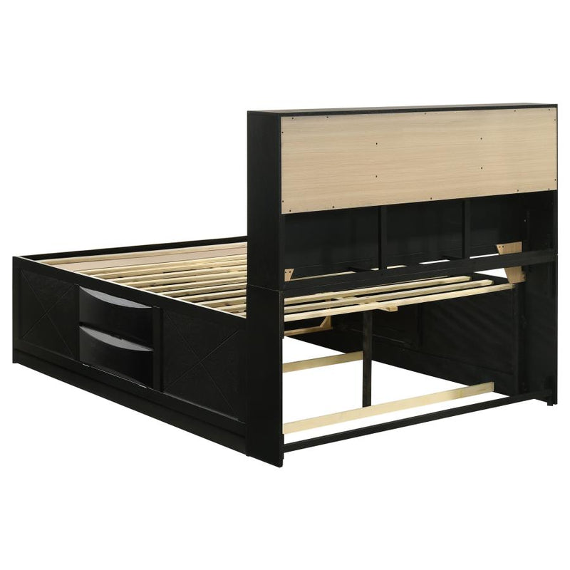 Briana 4-piece Queen Bedroom Set Black-zoom-