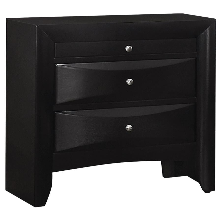 Briana 4-piece Queen Bedroom Set Black-6