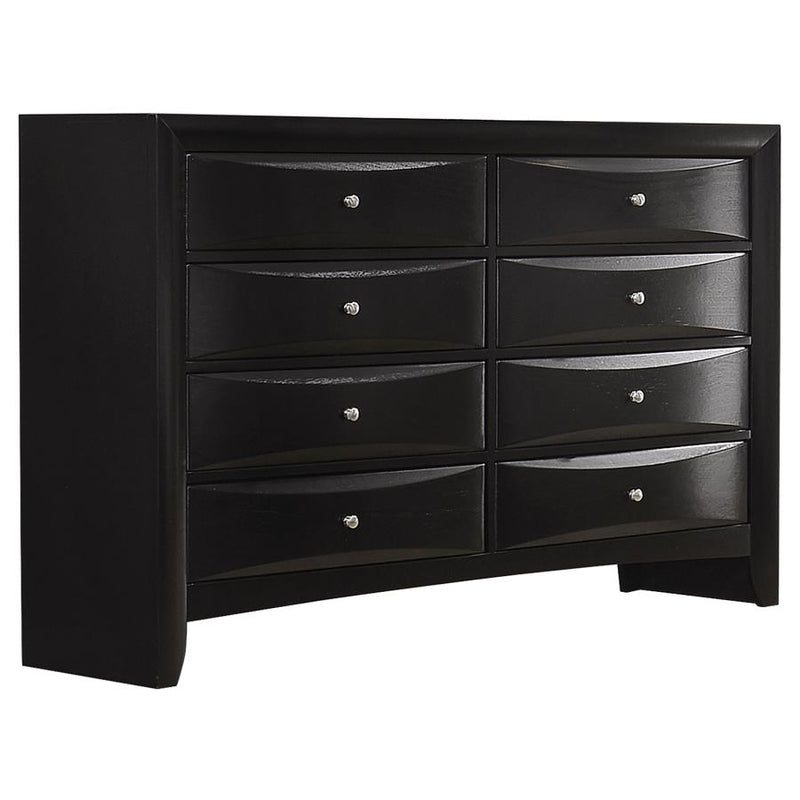 Briana 4-piece Queen Bedroom Set Black-zoom-