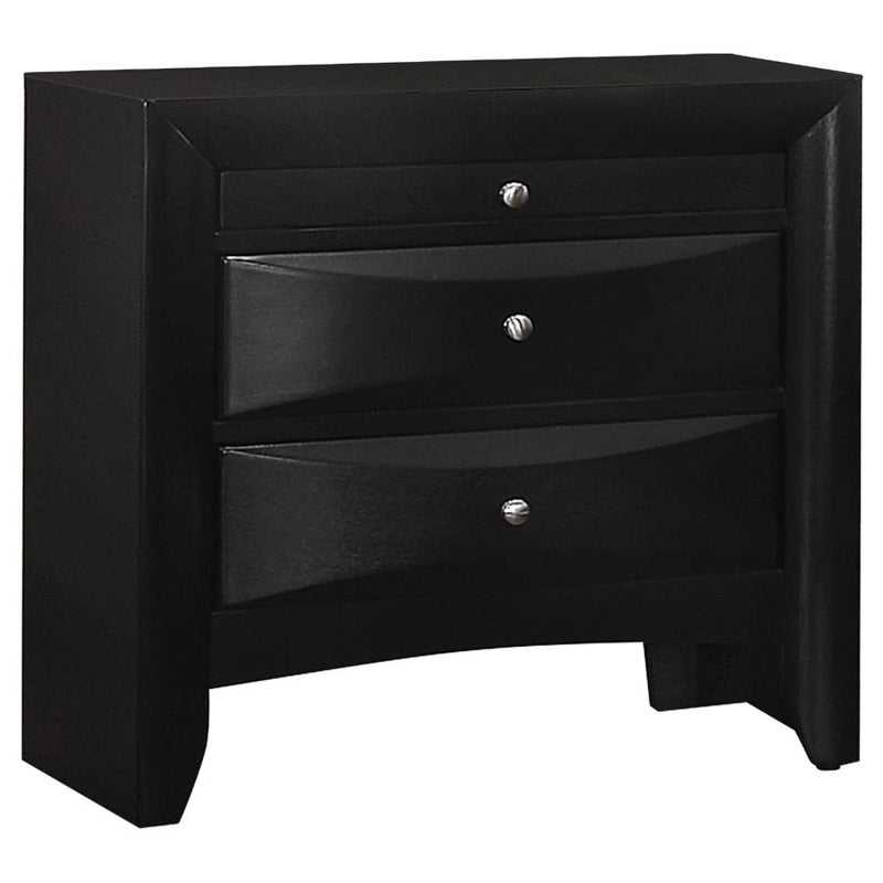 Briana 5-piece Queen Bedroom Set Black-zoom-
