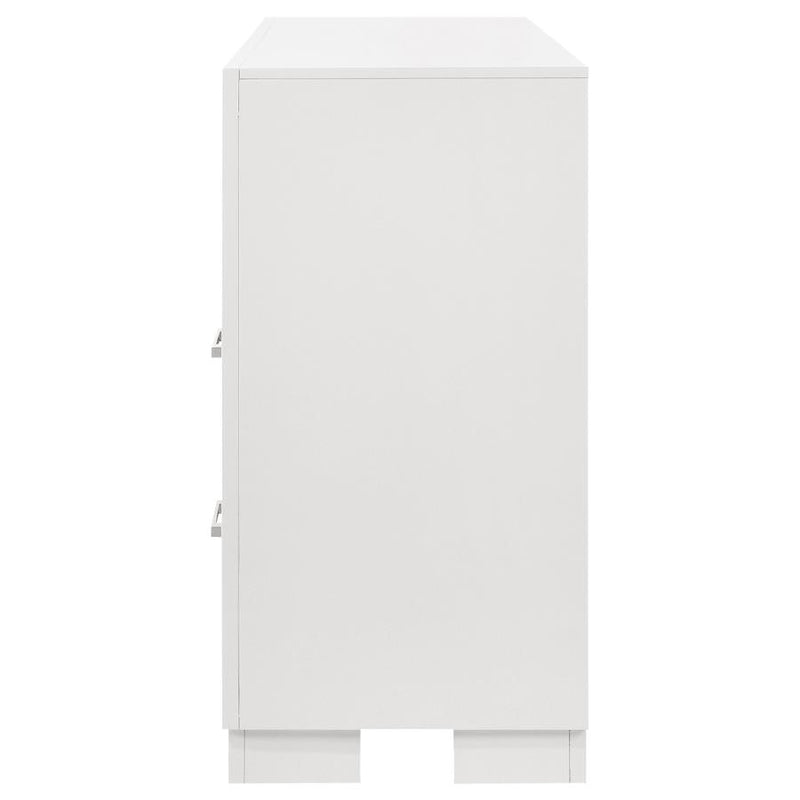 Jessica 6-drawer Dresser Snow White-zoom-