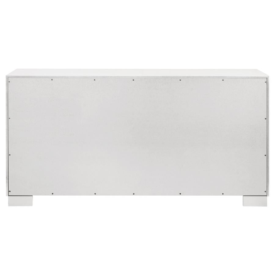Jessica 6-drawer Dresser Snow White-7