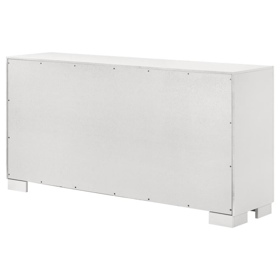 Jessica 6-drawer Dresser Snow White-zoom-8