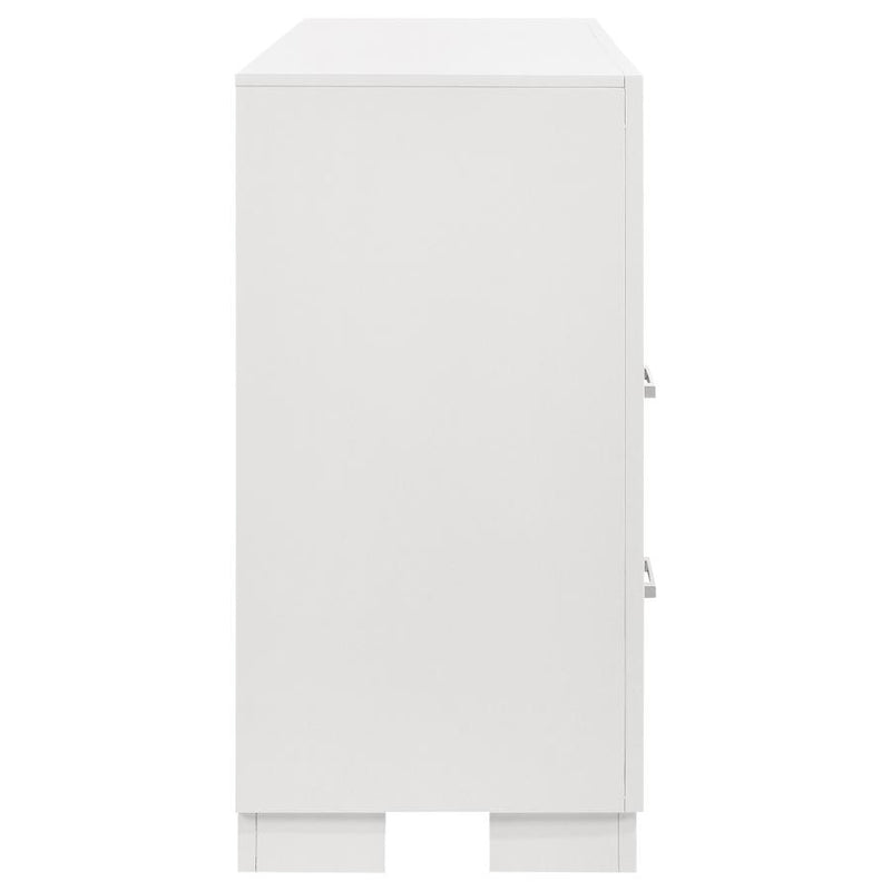 Jessica 6-drawer Dresser Snow White-zoom-