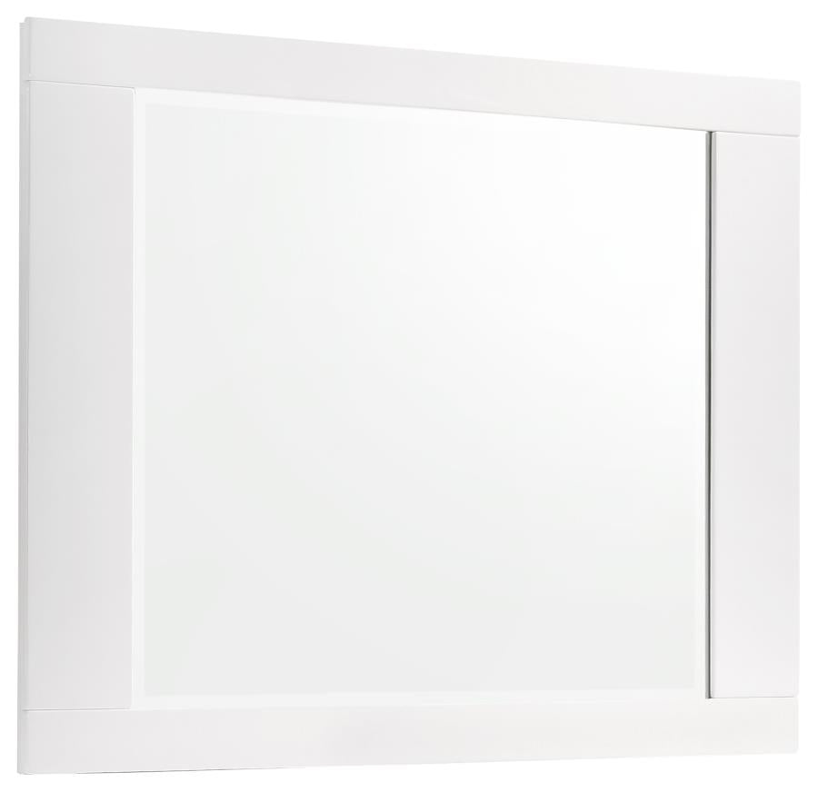 Felicity Dresser Mirror White High Gloss-zoom-1