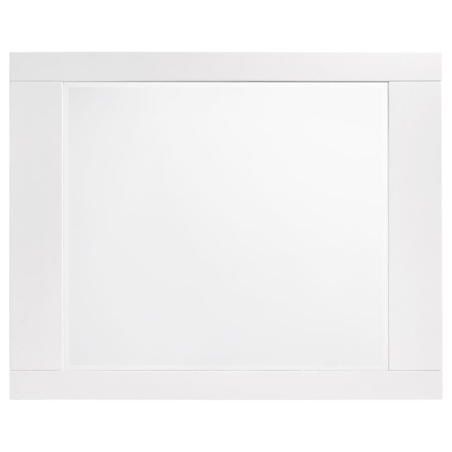 Felicity 5-piece Queen Bedroom Set White High Gloss-10