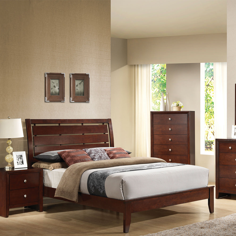 ACME Ilana Bed – front view – Lusso Furniture Miami