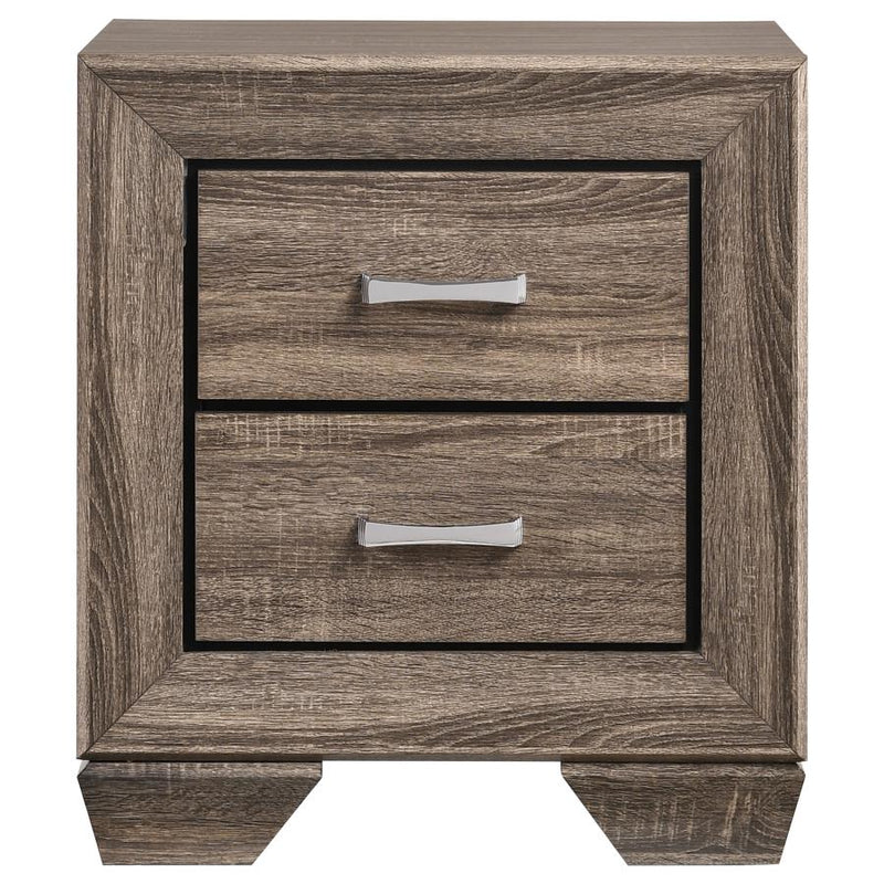Kauffman 4-piece Eastern King Bedroom Set Washed Taupe-zoom-