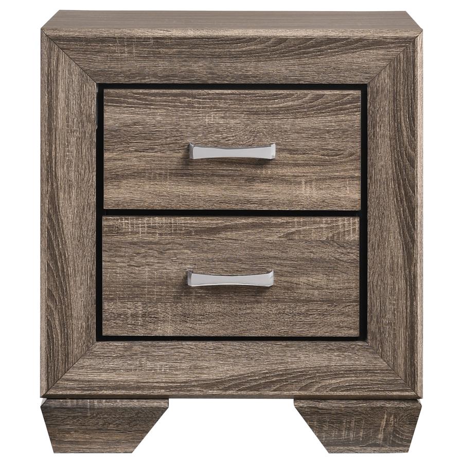 Kauffman 4-piece California King Bedroom Set Washed Taupe-zoom-5