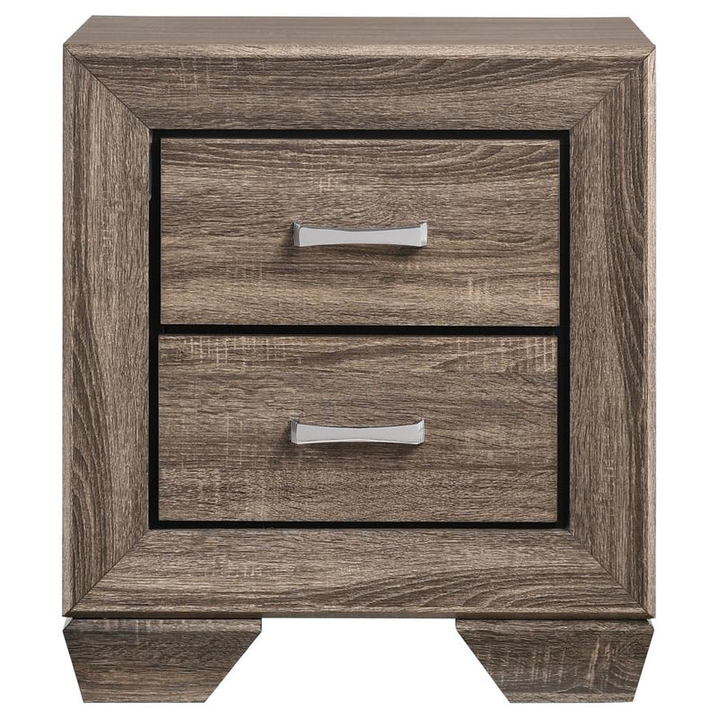Kauffman 4-piece California King Bedroom Set Washed Taupe-zoom-