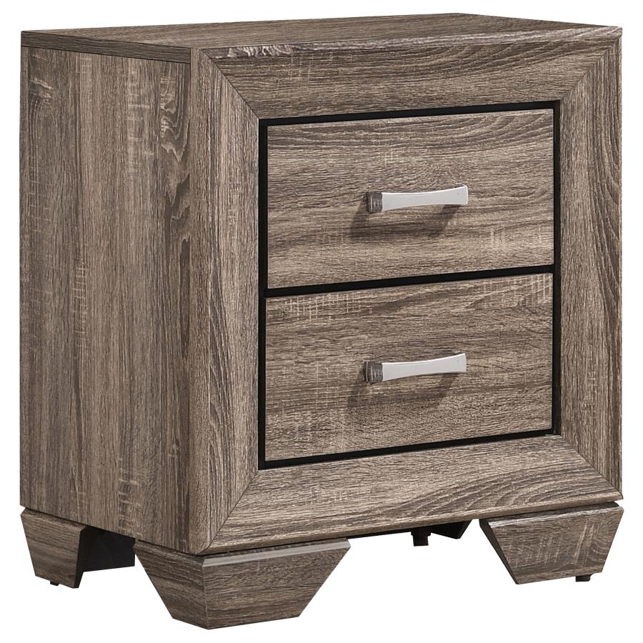 Kauffman 5-piece Eastern King Bedroom Set Washed Taupe-zoom-4
