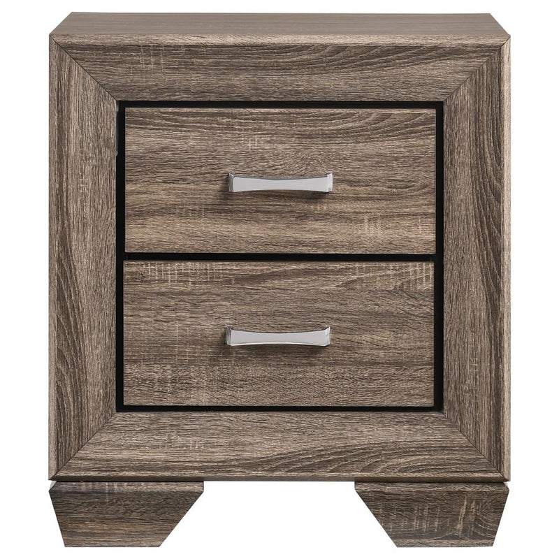 Kauffman 4-piece California King Bedroom Set Washed Taupe-zoom-
