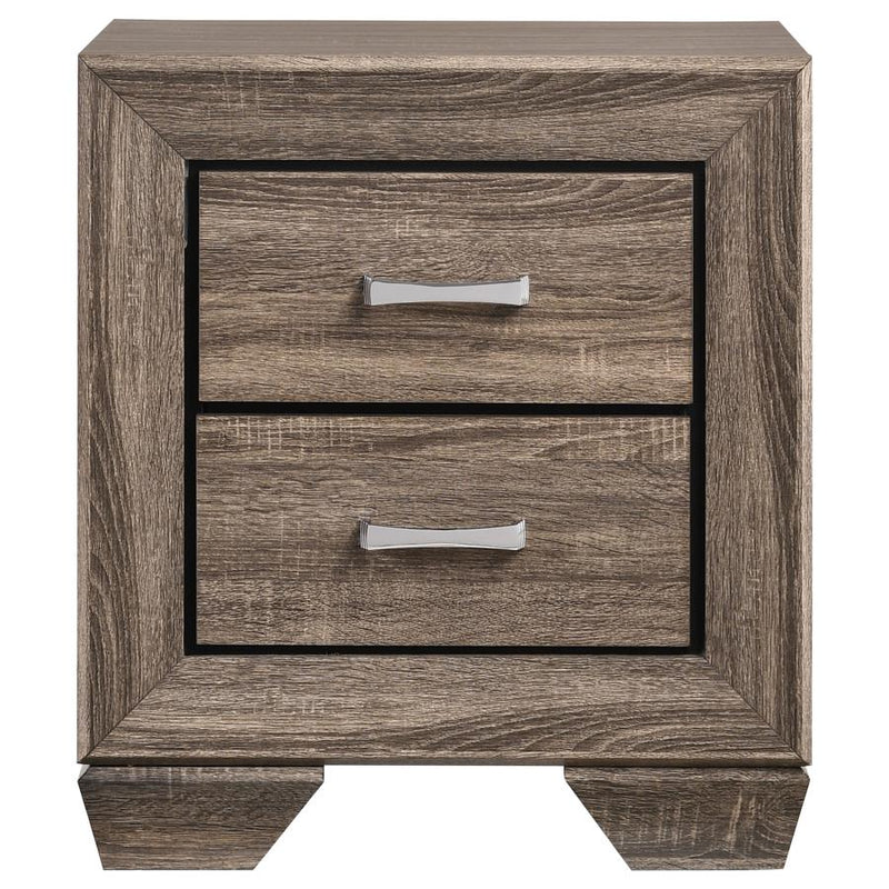 Kauffman 4-piece Queen Bedroom Set Washed Taupe-zoom-