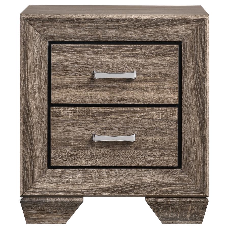 Kauffman 5-piece Queen Bedroom Set Washed Taupe-zoom-5