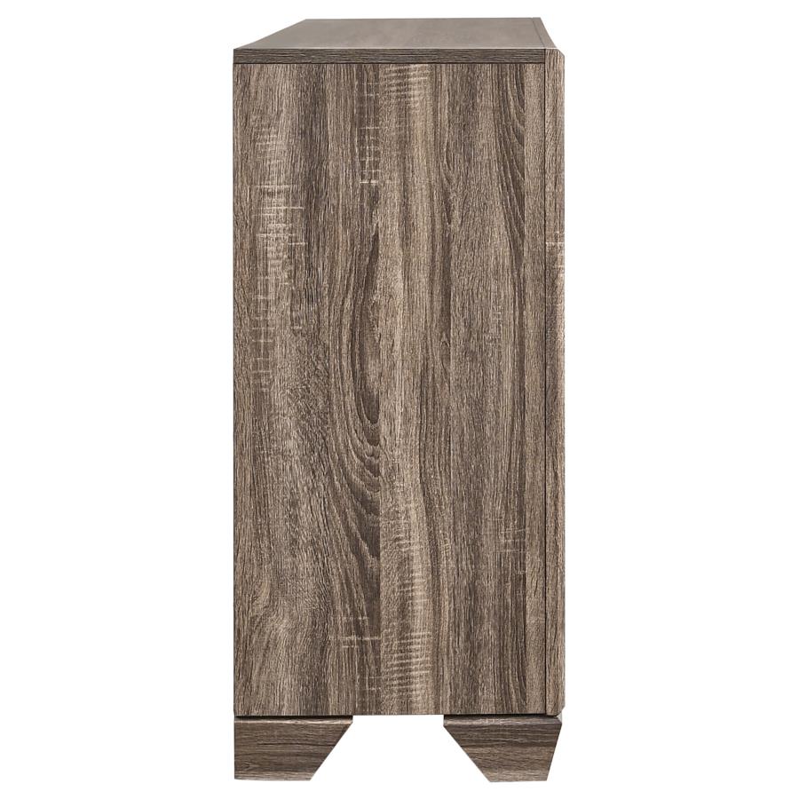 Kauffman 6-drawer Dresser Washed Taupe-9