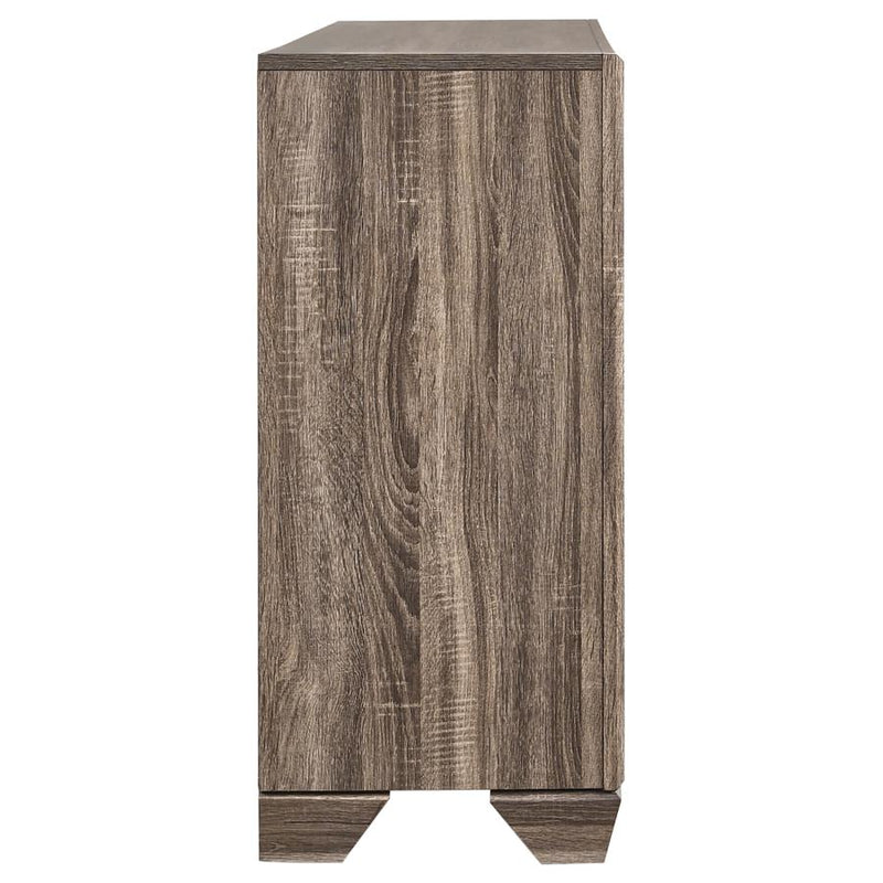 Kauffman 6-drawer Dresser Washed Taupe-zoom-